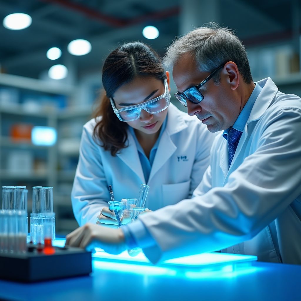 Laboratorio de investigación de combustibles YPF