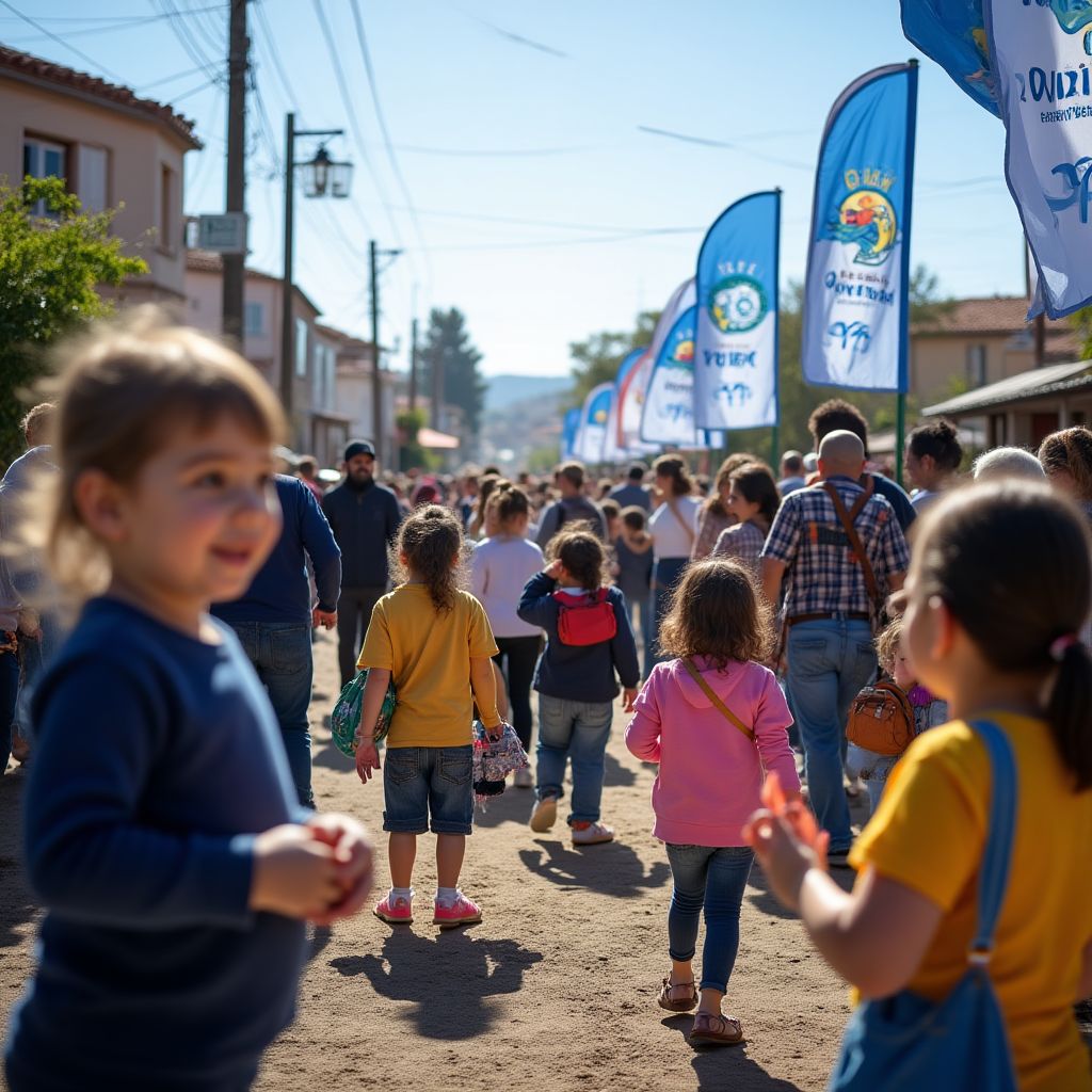 Evento comunitario patrocinado por YPF